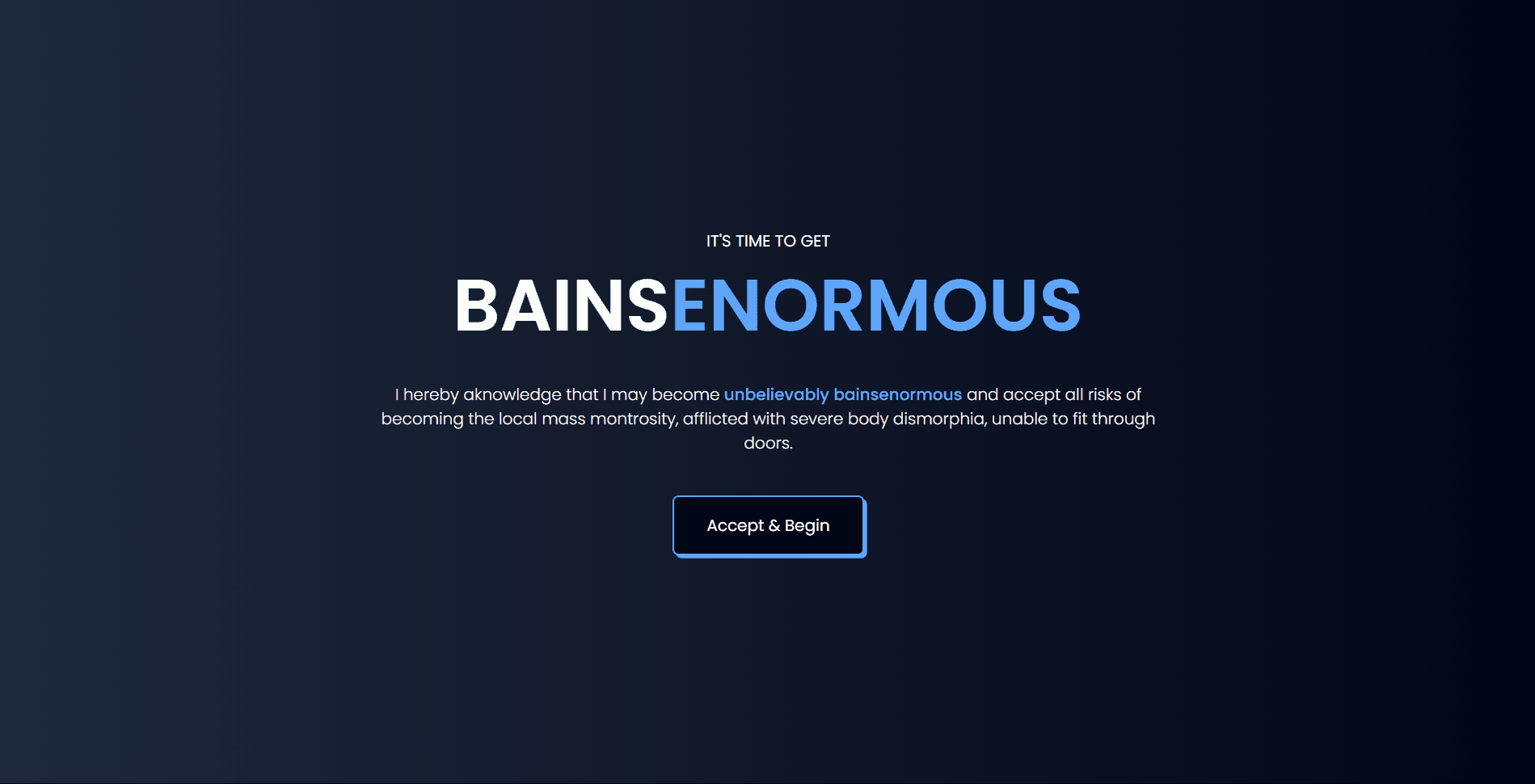 Landing Page